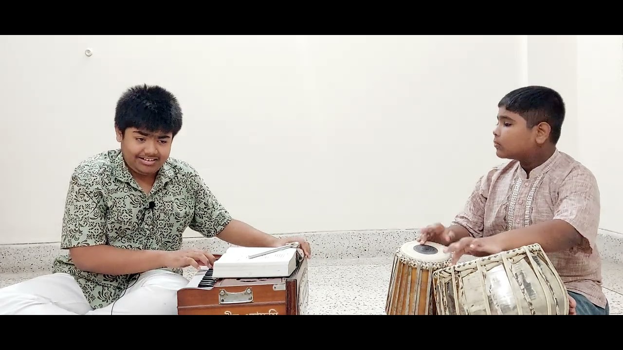 Nayon vora jal go tomar||নয়ন ভরা জল গো তোমার|Participants- Sharaj & Rhrishav||ষড়জ, ঋষভ এর পরিবেশনা |
