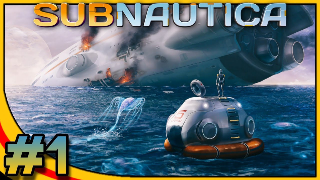 COMECEI O ANO EM OUTRO PLANETA COBERTO DE ÁGUA - Subnautica #1