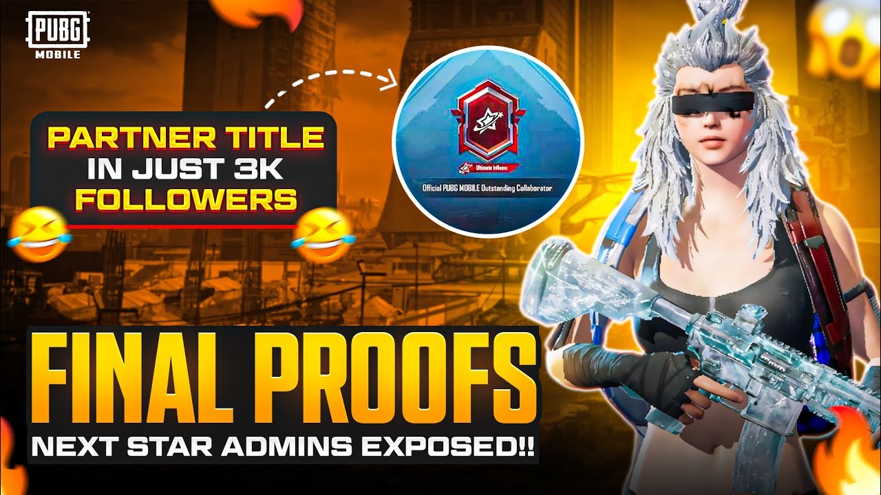 Final Proofs of Next Star Mafia Giving Ultimate Influencer Titles in 3K Followers !! PUBGM SENSI OP
