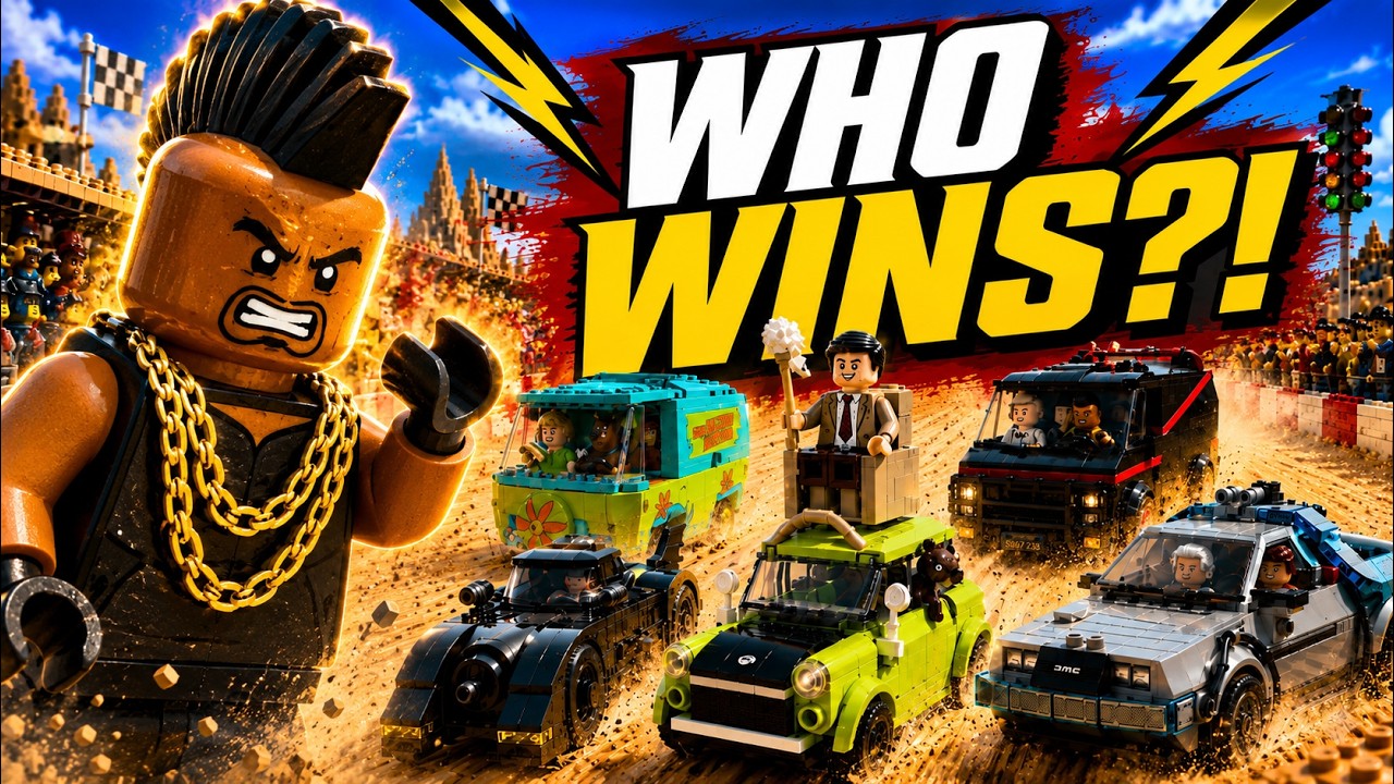 LEGO Desert Race: The Final Showdown 🏁 Who Wins?!