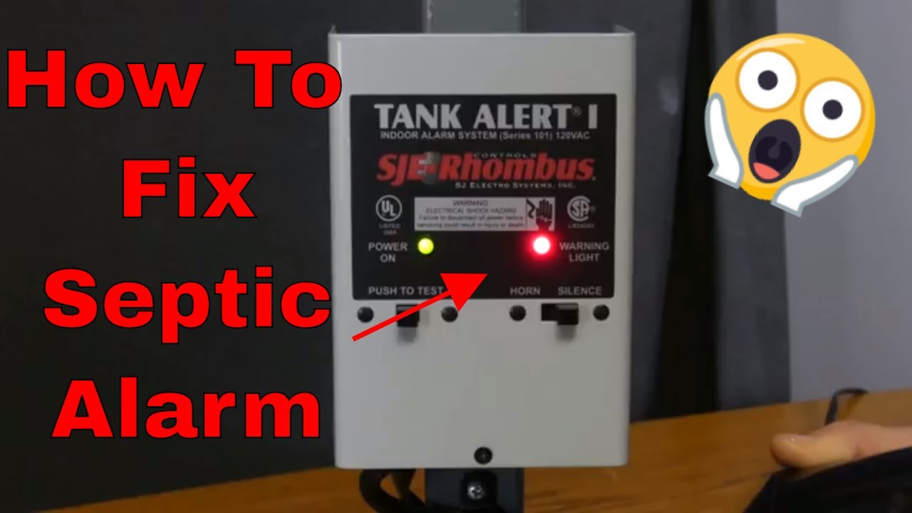What to do When Your Septic Alarm is Going Off