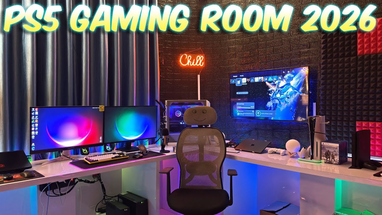 My PS5 Gaming Setup 2026!!!!! (Brand New)