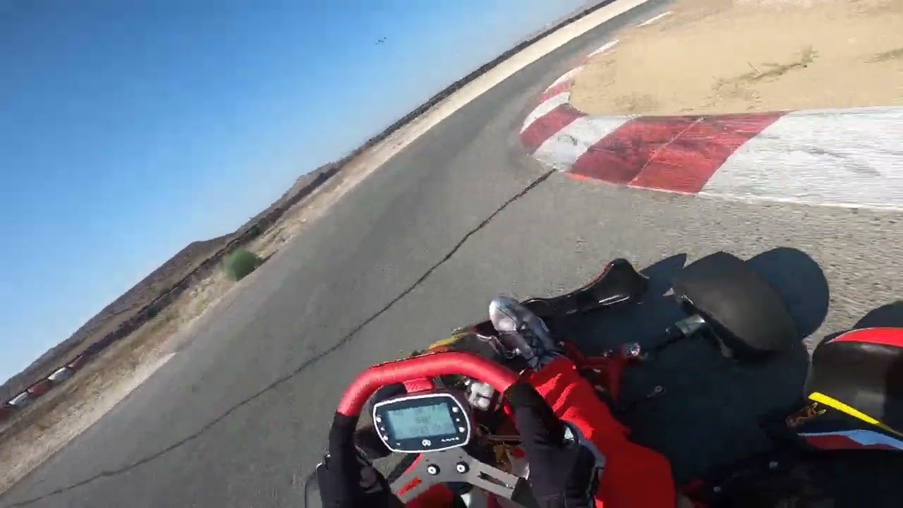 Daytona raceway Maranello kart Rotax senior