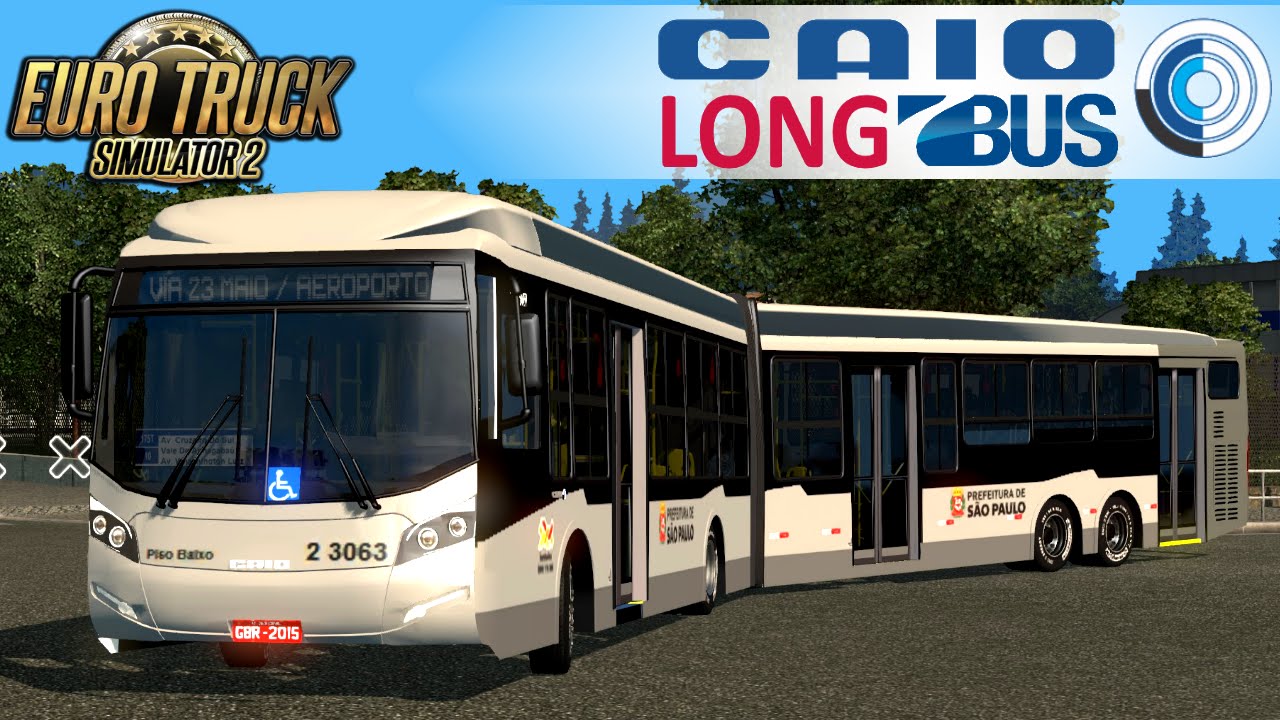 Euro Truck Simulator 2 MEGA LONG BUS MOD