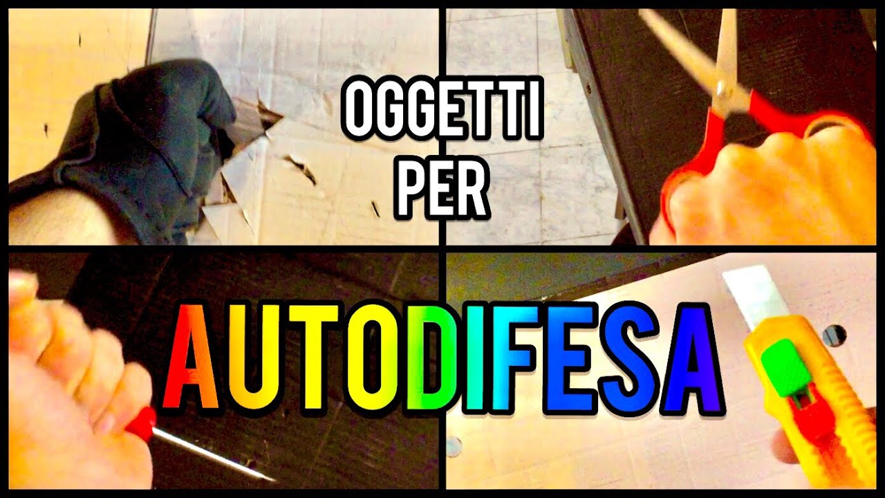 Top 10 oggetti di uso quotidiano che puoi usare per l'autodifesa