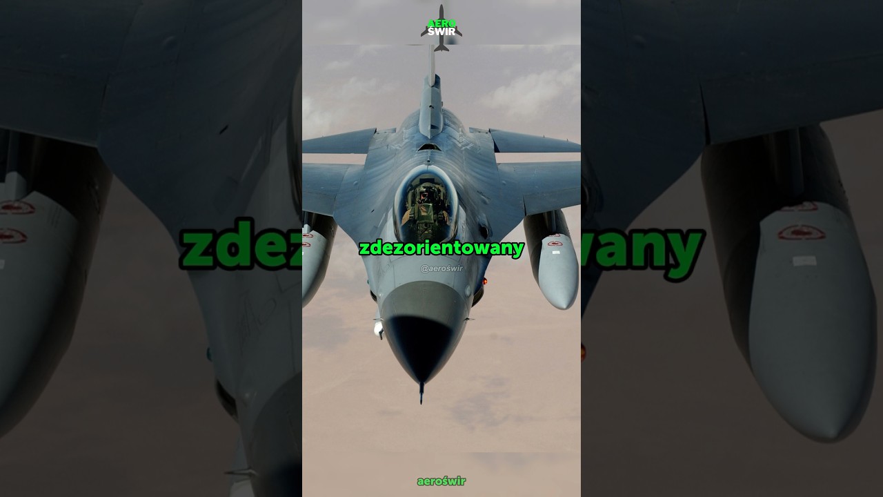 F-16 ZASKOCZYŁ pilota PRYWATNEGO odrzutowca🔥