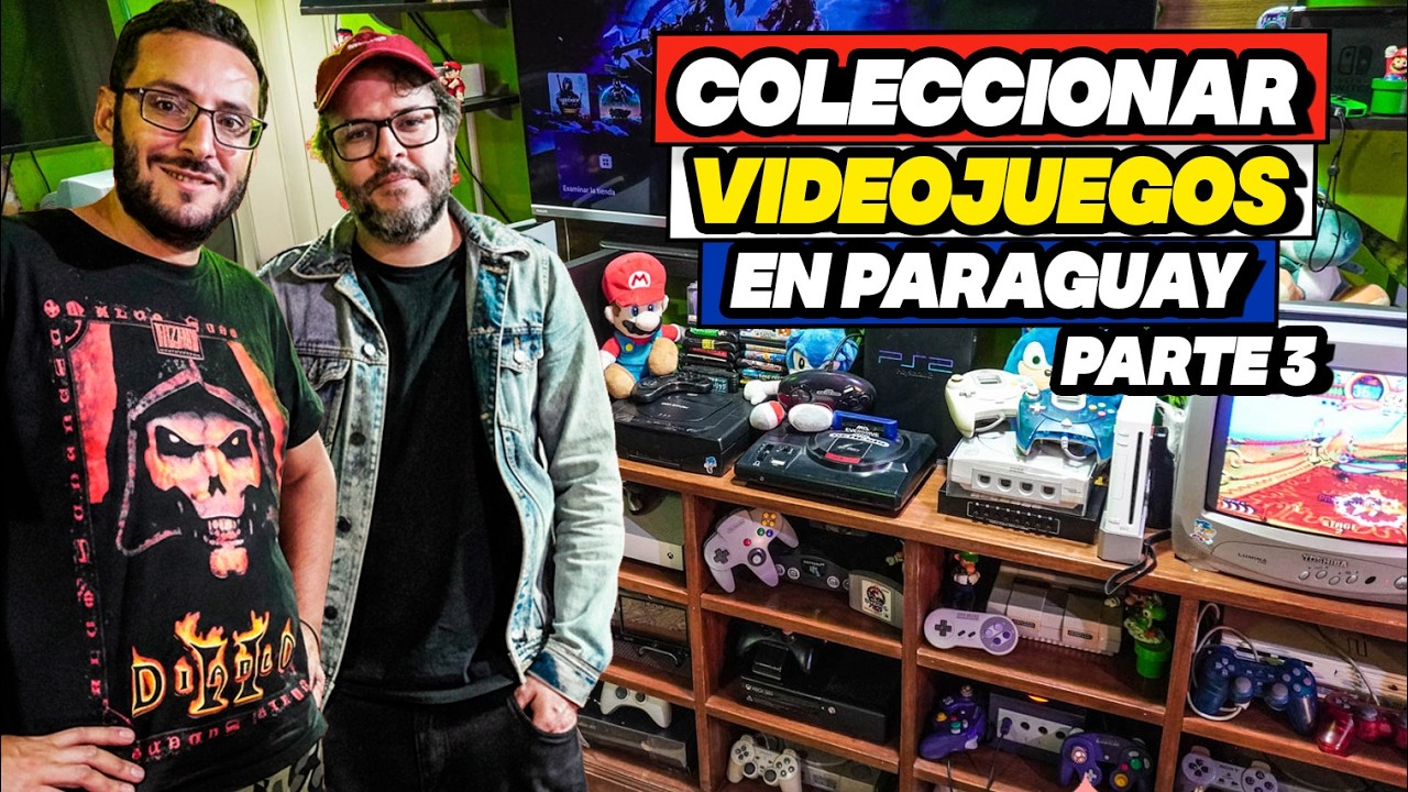 PARTE 3: Entrevista con un COLECCIONISTA GAMER de PARAGUAY🇵🇾