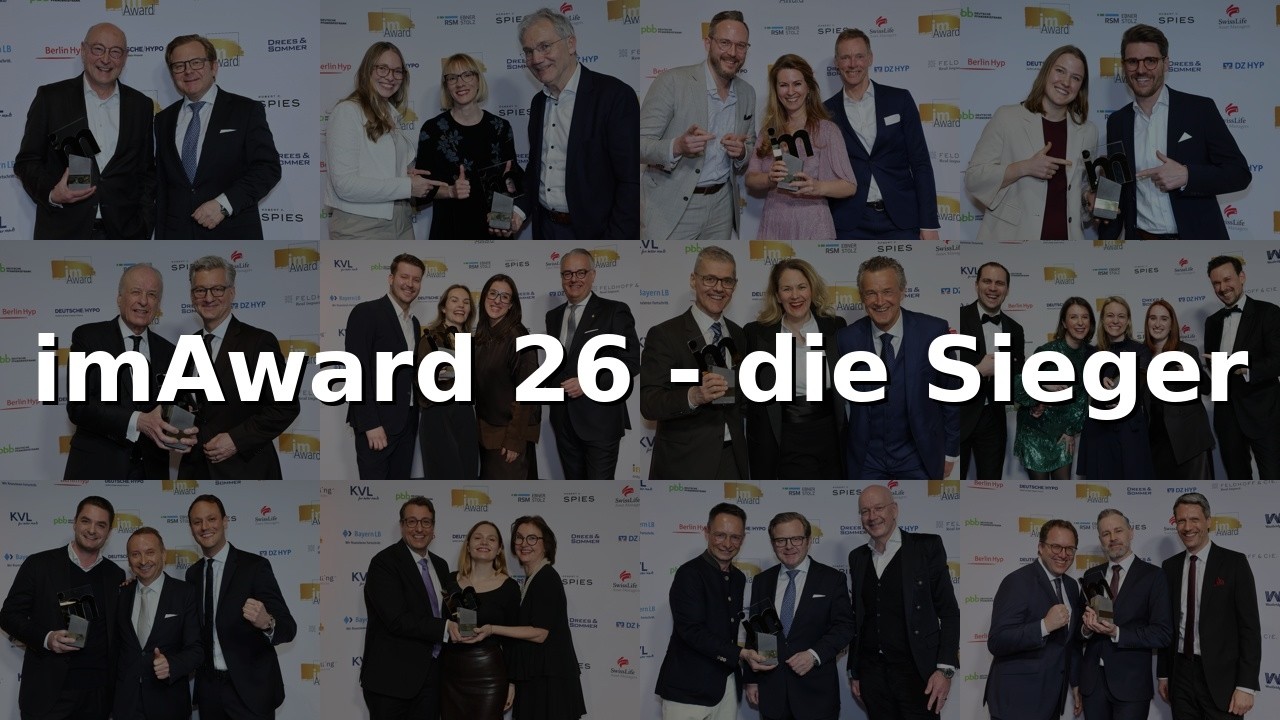 immobilienmanager-Award 2026 - Alle Bilder der Gewinner