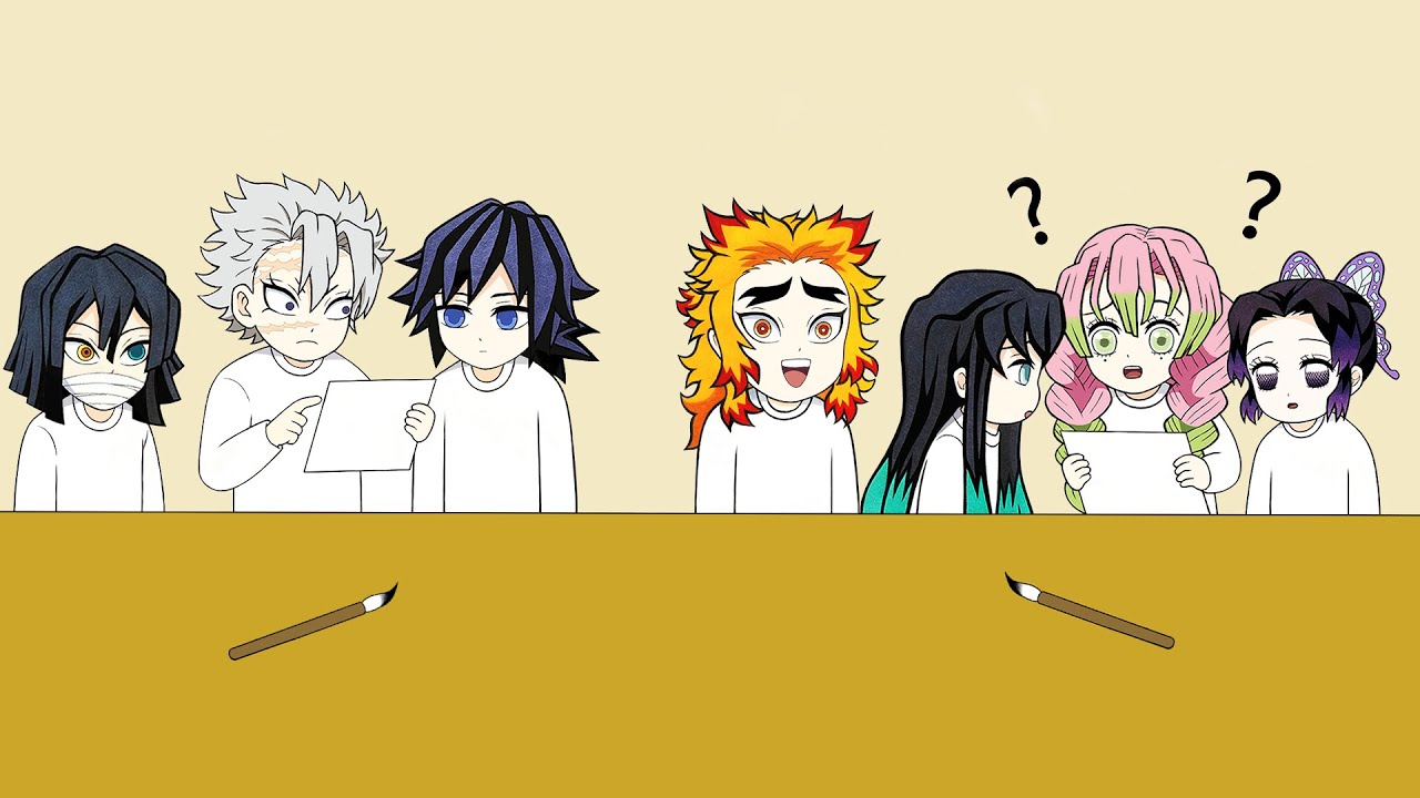 [귀멸의 칼날] 21세조 VS 연하조 ~5편~  -그림 그려서 맞히기 게임-