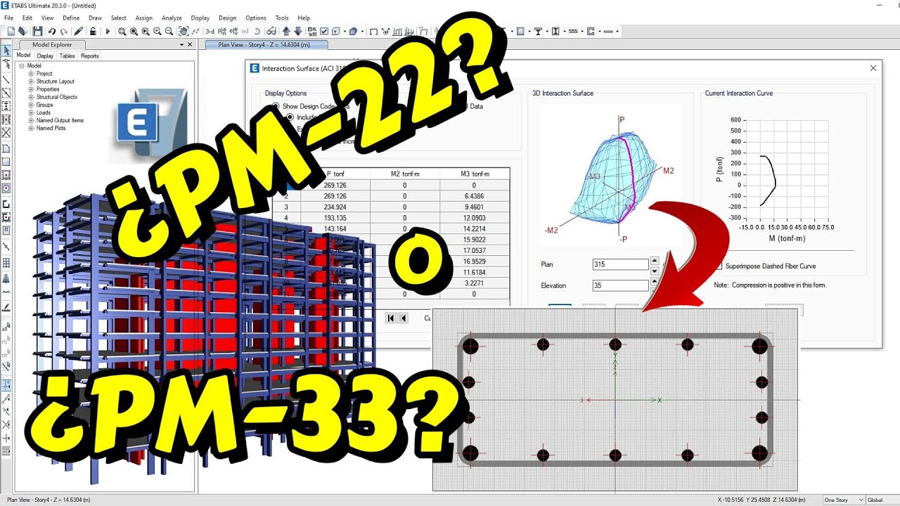 [ETABS] - Cap. II.8:  ¡CUIDADO! este es el MAYOR ERROR al DISEÑAR una COLUMNA