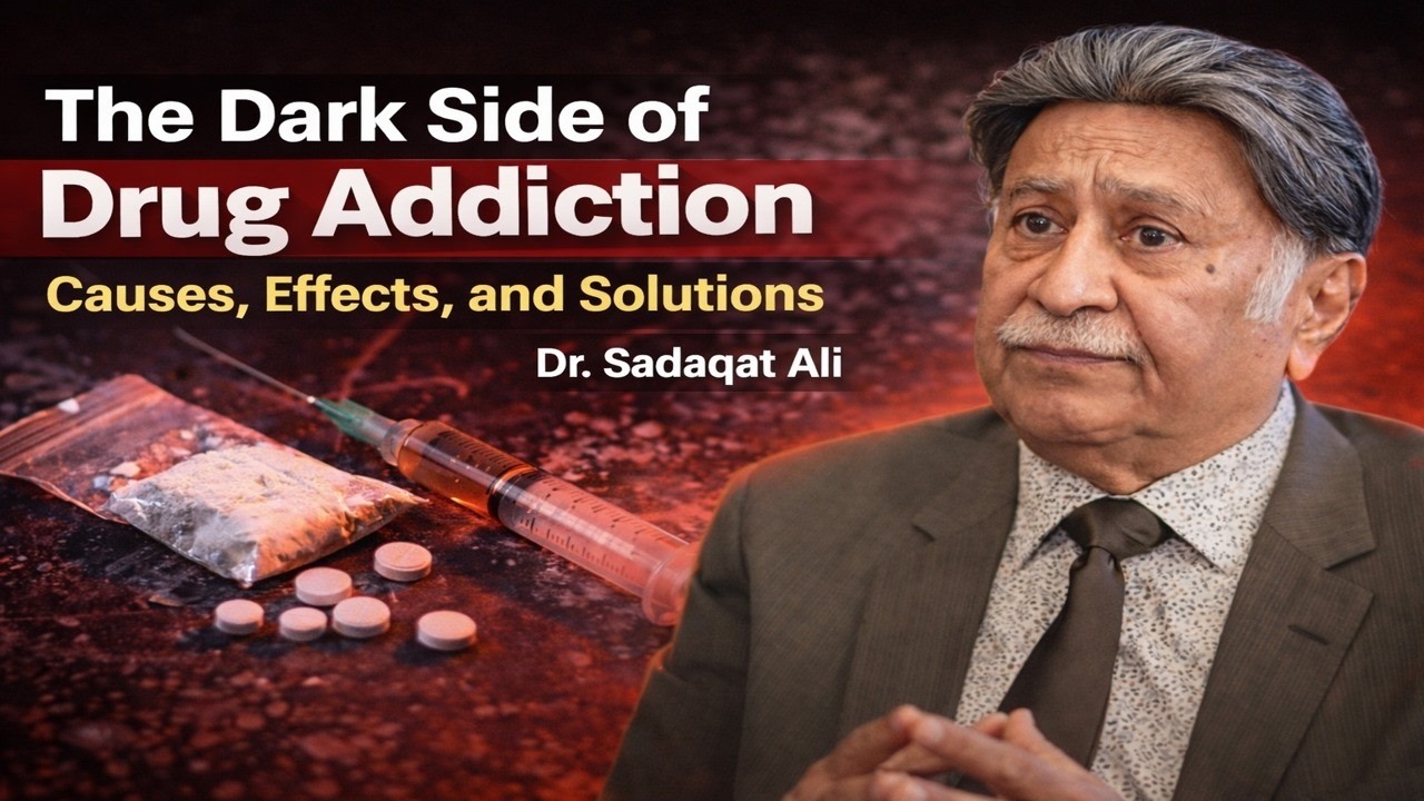 𝐓𝐡𝐞 𝐃𝐚𝐫𝐤 𝐒𝐢𝐝𝐞 𝐨𝐟 𝐃𝐫𝐮𝐠 𝐀𝐝𝐝𝐢𝐜𝐭𝐢𝐨𝐧: 𝐂𝐚𝐮𝐬𝐞𝐬, 𝐄𝐟𝐟𝐞𝐜𝐭𝐬, 𝐚𝐧𝐝 𝐒𝐨𝐥𝐮𝐭𝐢𝐨𝐧𝐬 | 𝐃𝐫. 𝐒𝐚𝐝𝐚𝐪𝐚𝐭 𝐀𝐥𝐢