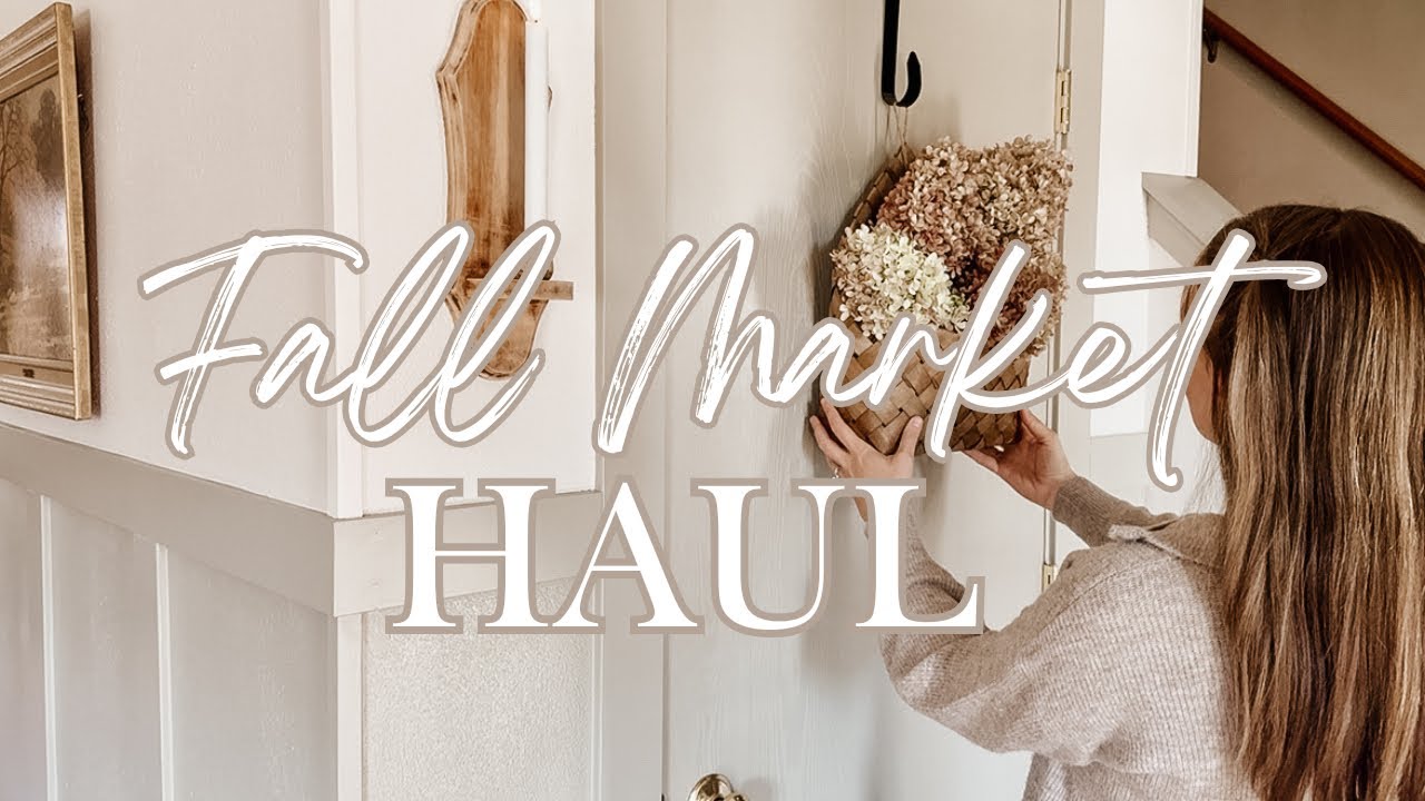Fall Shopping Day | Antiquing Haul & Cozy Home Styling