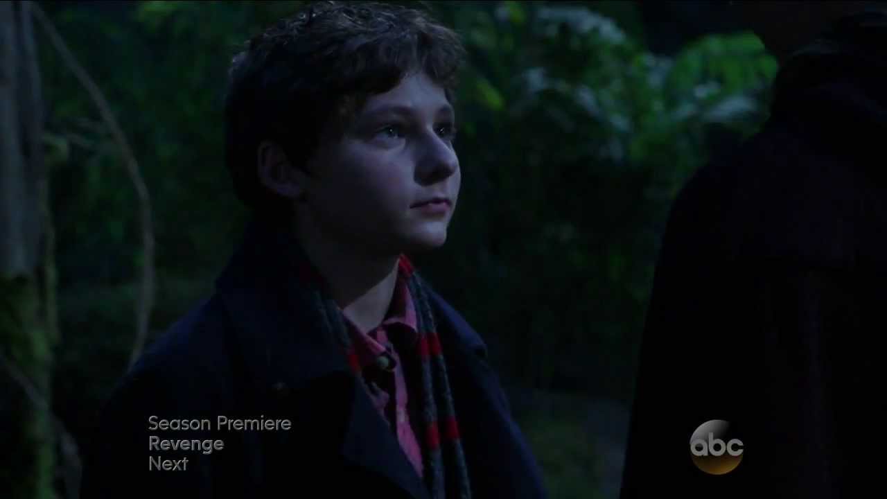 Once Upon A Time Season 3x01 End Scene Henry with Peter Pan 