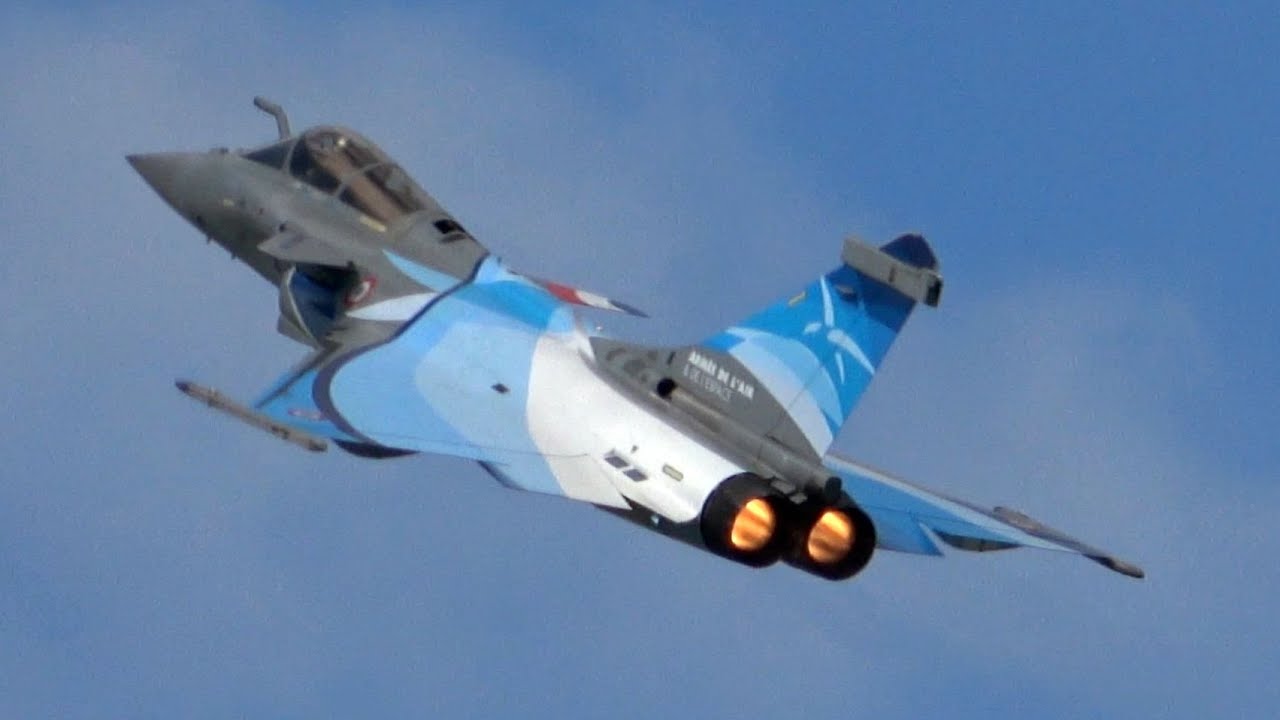 4Kᵁᴴᴰ Amazing Display Dassault Rafale C French Air Force @ LOTOS GDYNIA AEROBALTIC AIRSHOW 2021