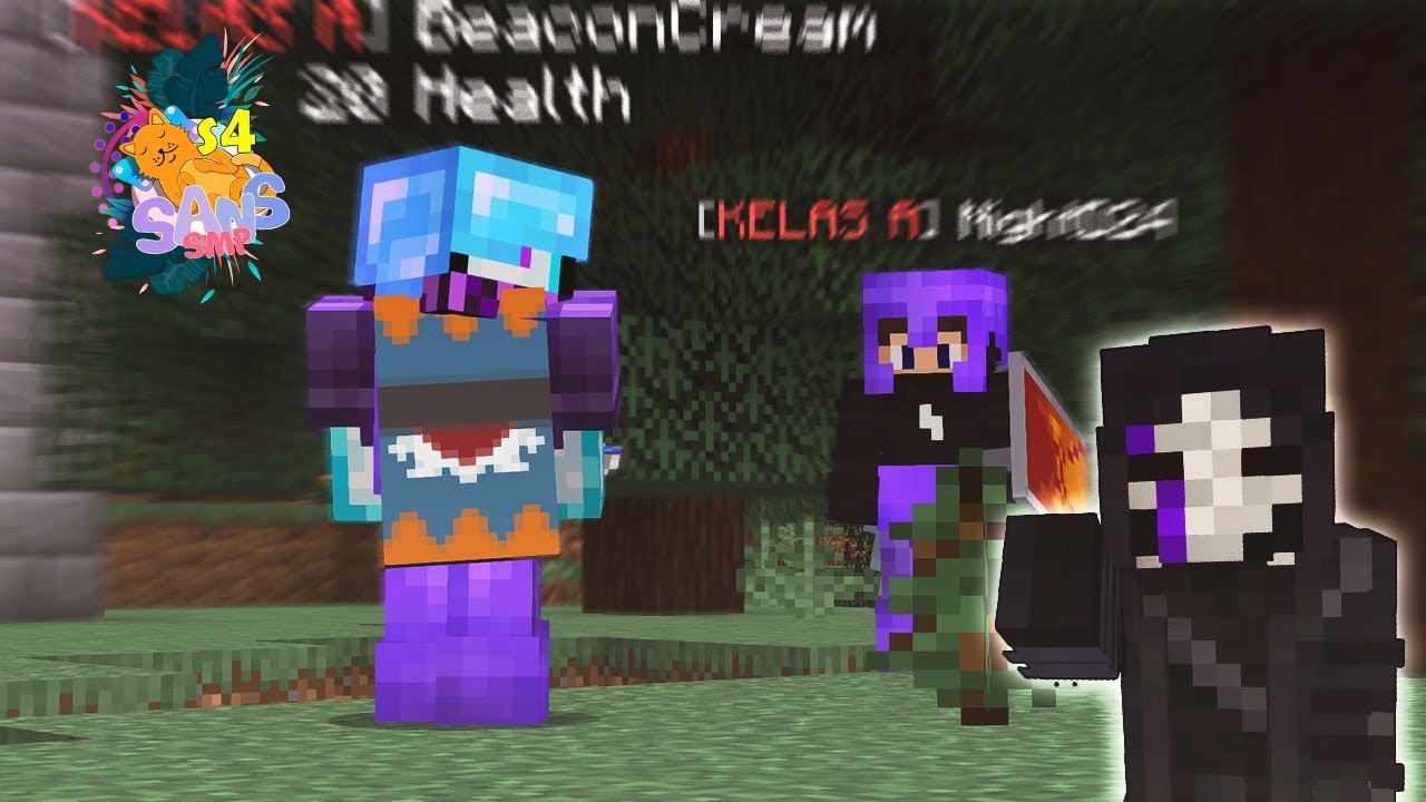 TEAM ASSASSIN MENGAWAL @BeaconCream UNTUK MENYELESAIKAN MASALAH DENGAN @NightD24   #39【SANS SMP S4】
