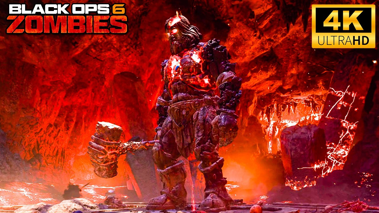 BLACK OPS 6 ZOMBIES - CITADELLE DES MORTS 4K Gameplay (No Commentary)