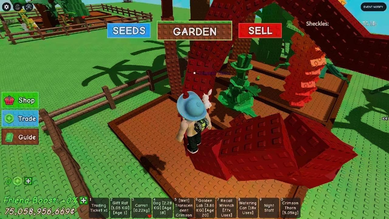 Weekly Grow a Garden Update: A1