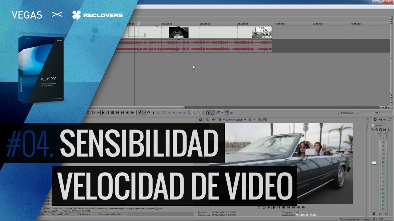 VEGAS PRO 14 #04 Sensibilidad (Cámara rápida y lenta) (Tutorial)