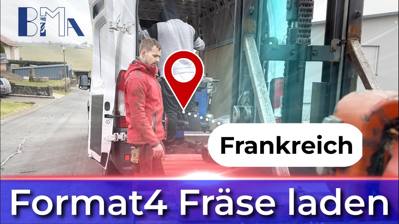 Werkstatt-Upgrade: Format4 Fräse gerettet & verladen!