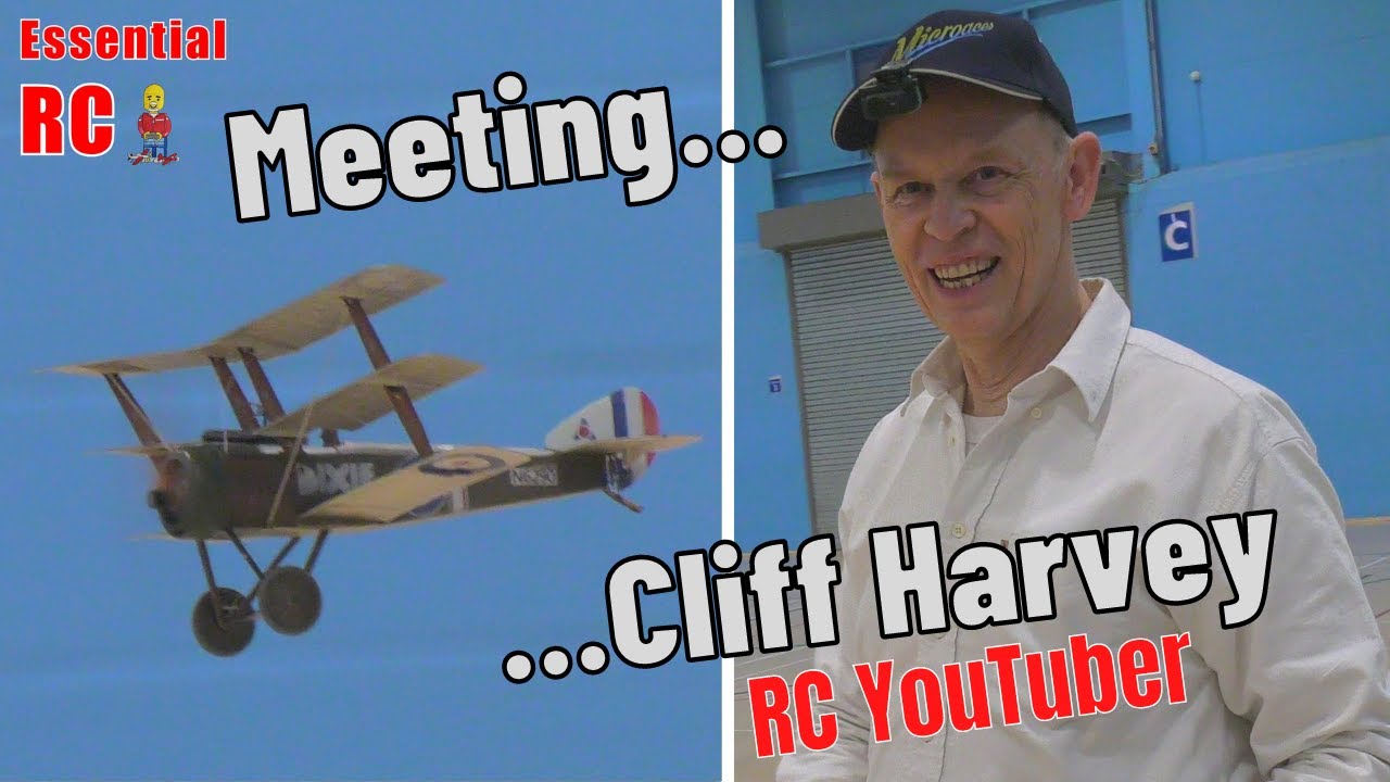 When I met Cliff Harvey | Super Enthusiastic Aero-Modeller and Fellow RC YouTuber !