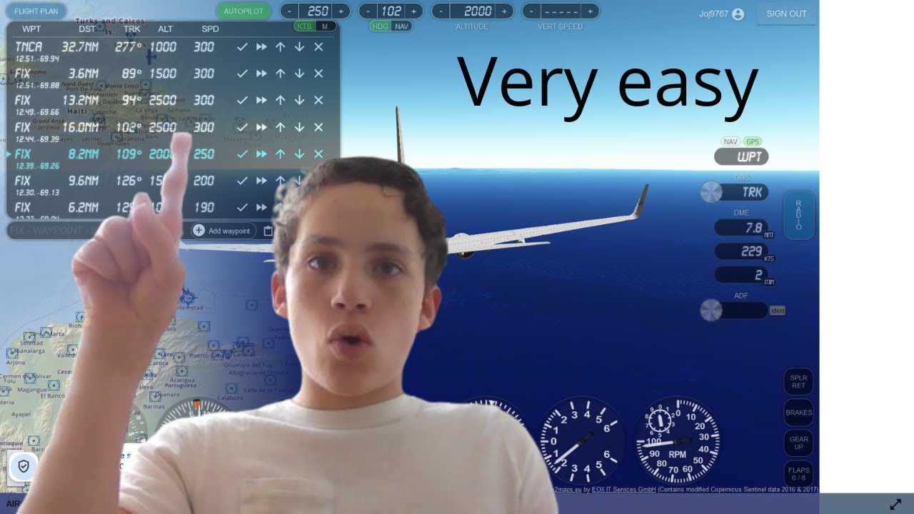 How to use the auto pilot in Geo FS
