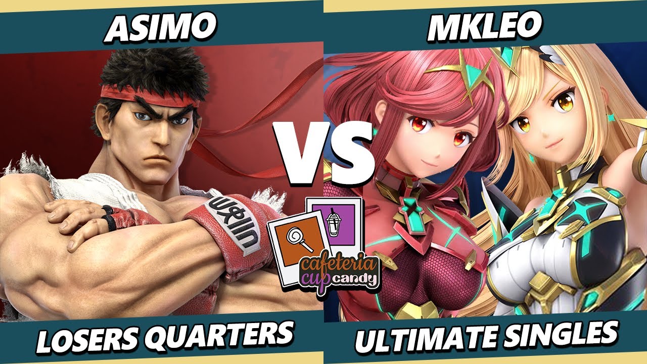 Cafe Cup: Candy TOP 8 - Asimo (Ryu) Vs. MkLeo (Pyra Mythra) Smash Ultimate - SSBU