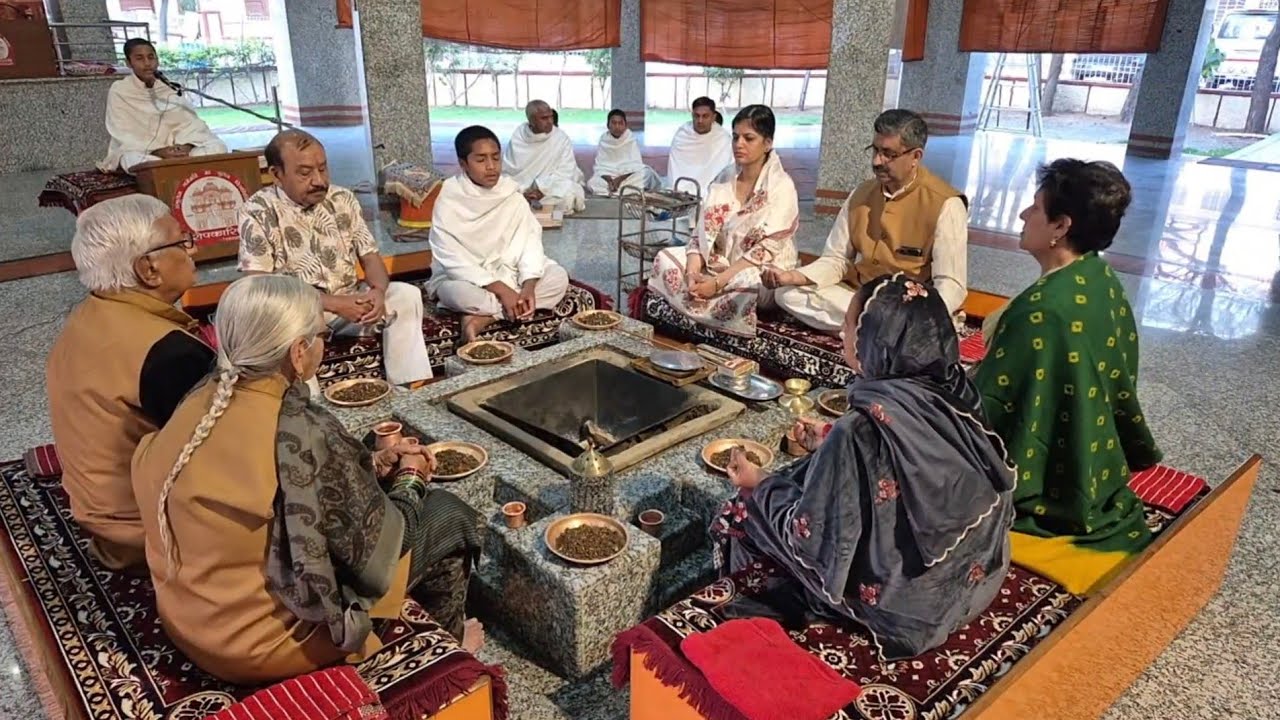 हवन ।। प्रवचन ।। ऋषि उद्यान ।। परोपकारिणी सभा ।। अजमेर