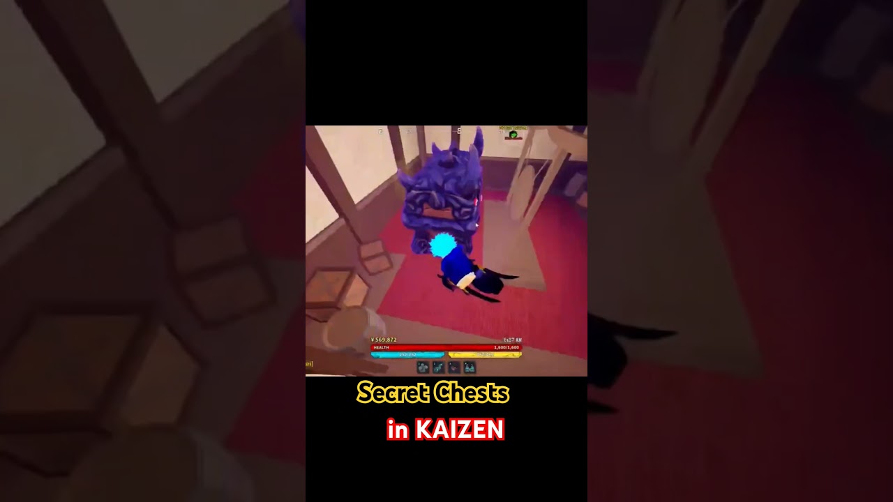 Kaizen| Secret Chests #roblox #kaizen  #secrets #chest #oceandg