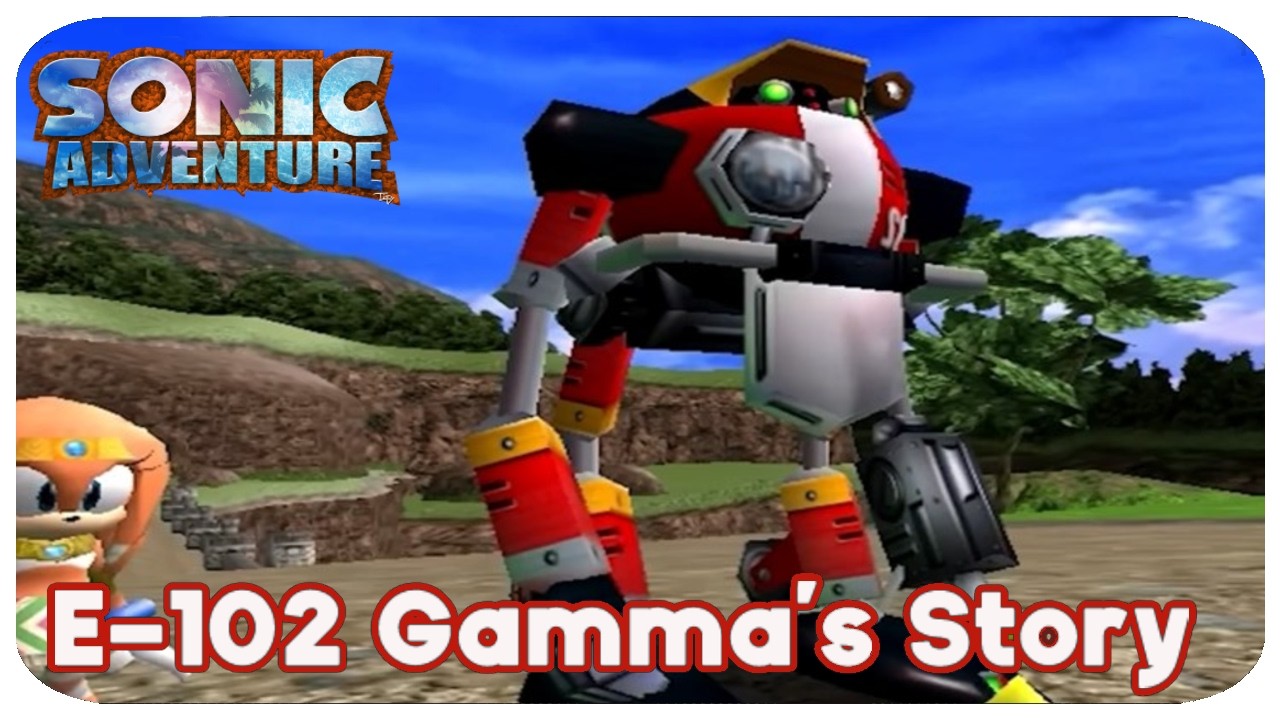 Sonic Adventure (Dreamcast) История E-102 Гаммы — полное прохождение