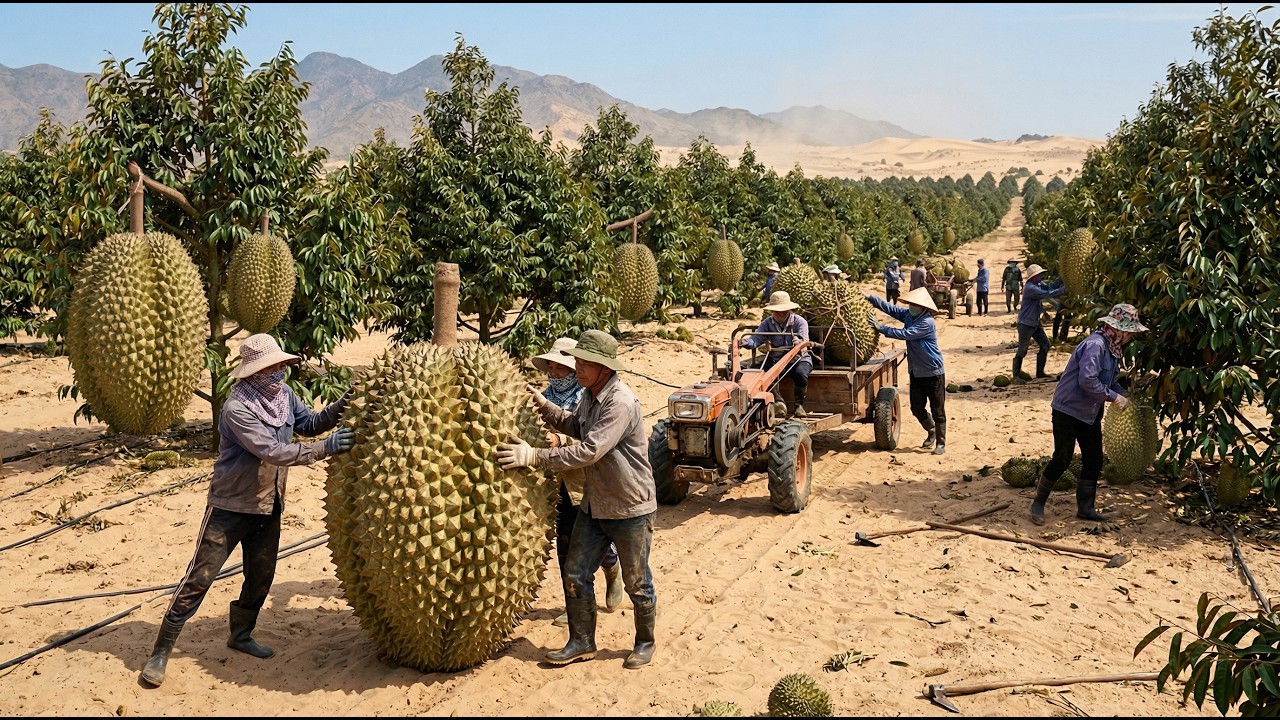 Thật Không Thể Tin Khi Sầu Riêng Được Trồng Giữa Sa Mạc Sahara - Cái Kết Khiến Cả Thế Giới Kinh Ngạc