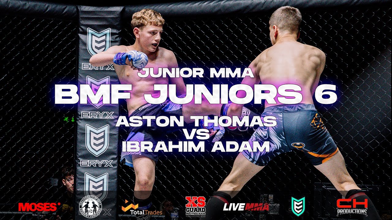 BMF Juniors 6 | Aston Thomas vs Ibrahim Adam | Junior MMA