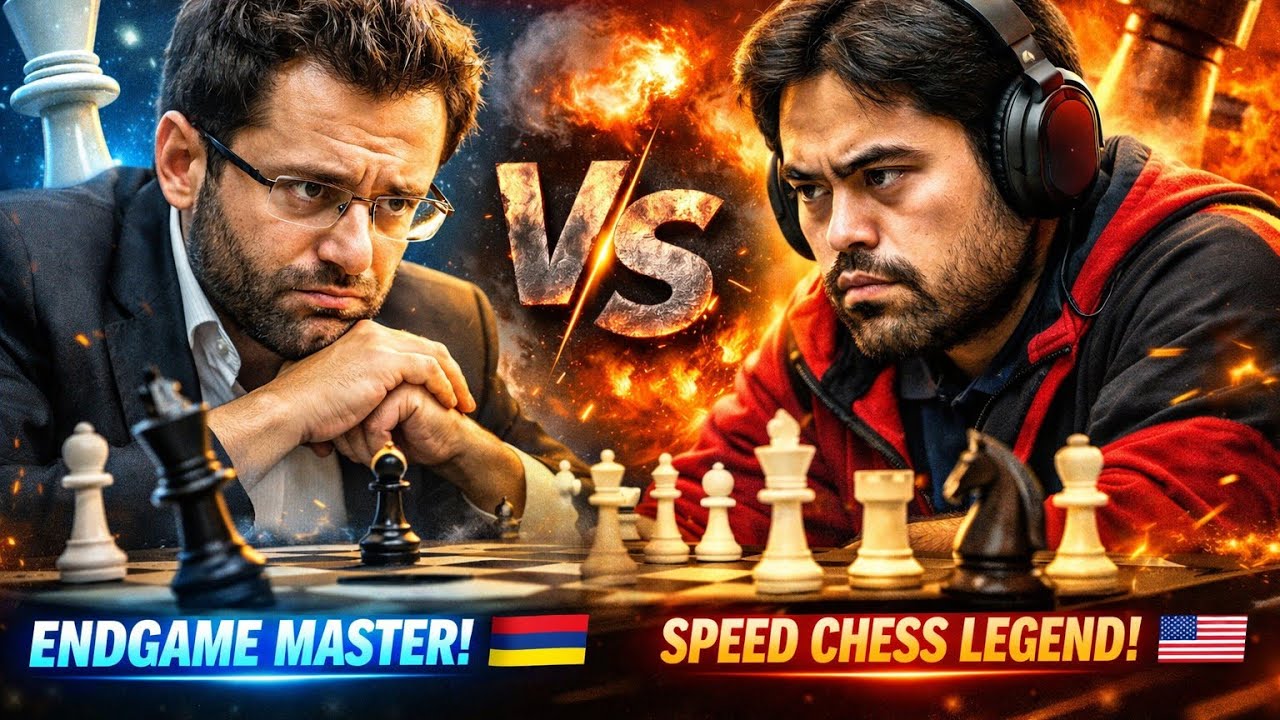 Aronian Hancurkan Nakamura di Endgame! Duel Super GM yang Menegangkan!” ♟️🔥