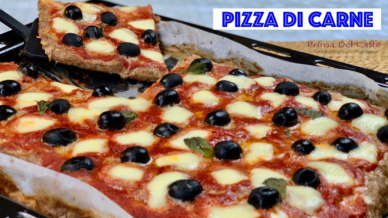 PIZZA DI CARNE secondo piatto gustoso e filante