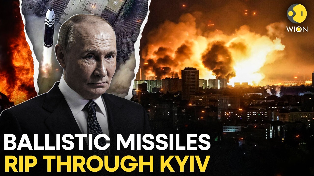 Russia-Ukraine War: Putin's Deadly Ballistic Missiles Strike Kyiv | Originals