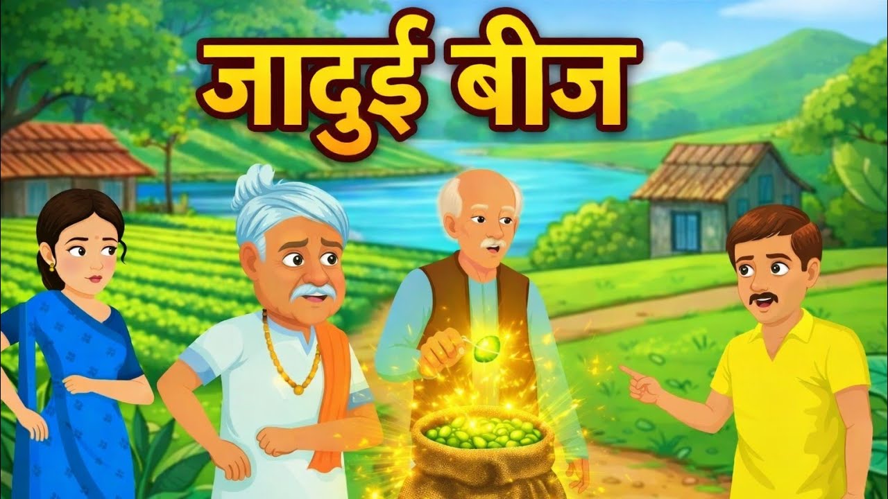 जादुई बीज | kahani | Moral Stories | cartoon kahani | khaniyan | hindi kahani