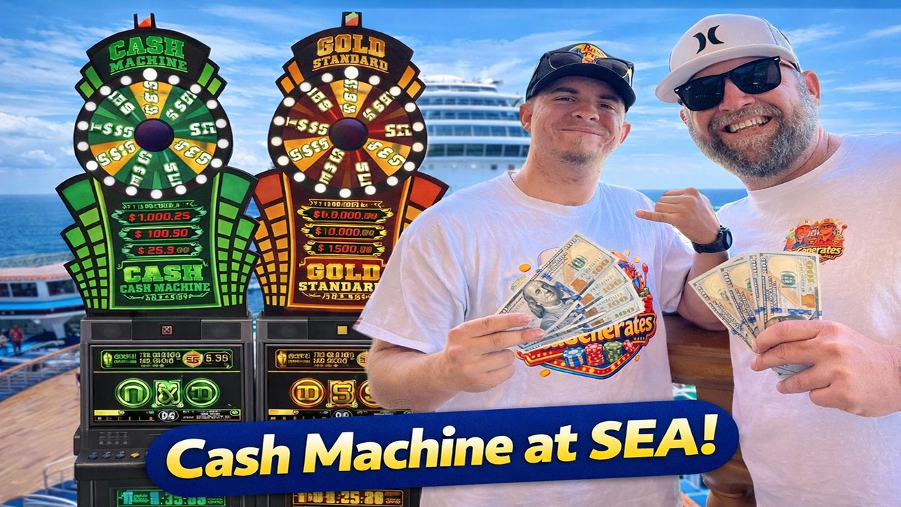 We Found a CASH MACHINE on a Cruise Ship, and WON BIG!