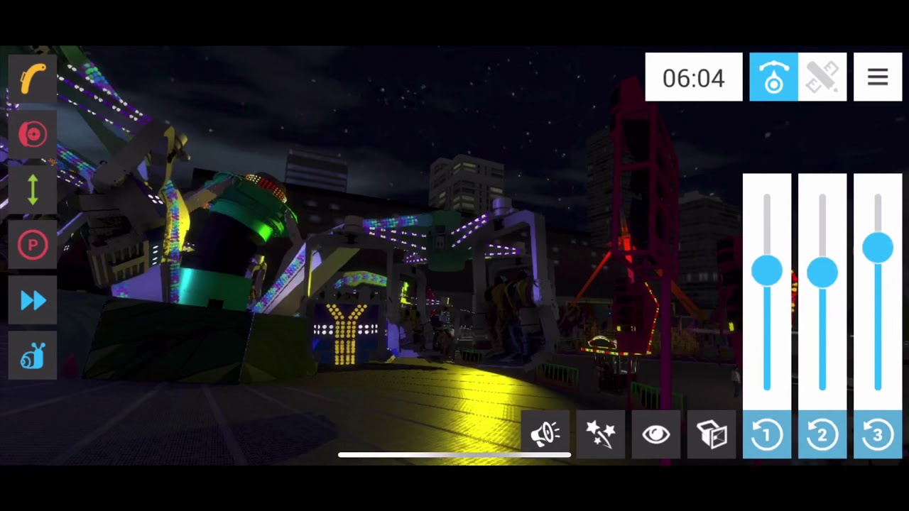 Funfair ride simulator 4-Noise Machine (offride)