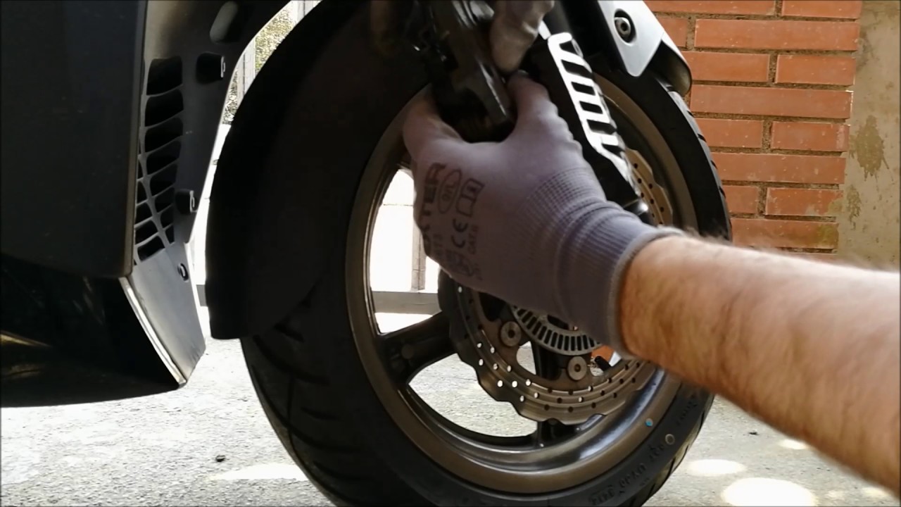 CAMBIO PASTILLAS DE FRENO DELANTERO KYMCO KXCT 300I ABS
