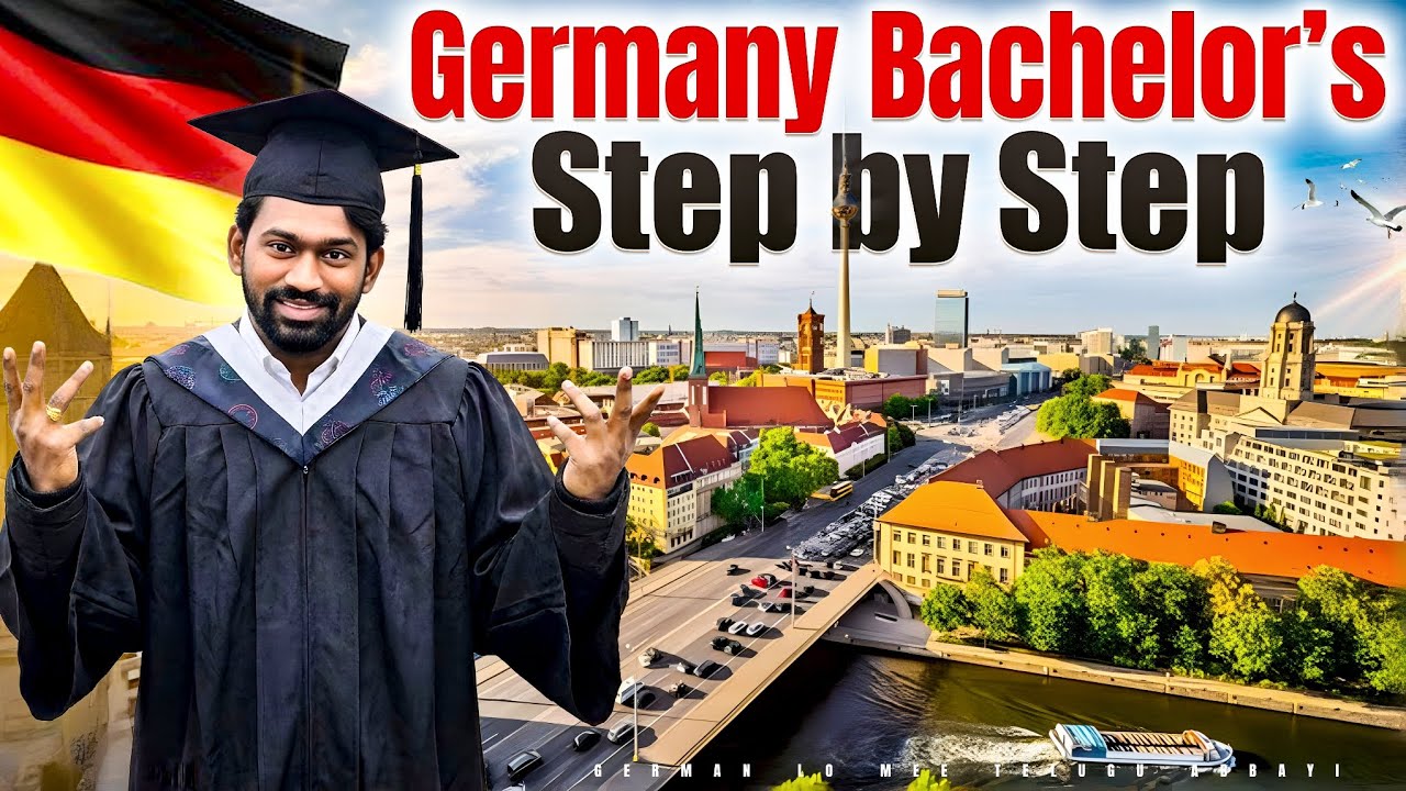 Bachelor's 🎓in germany🇩🇪 Step-by-step guidance #germany #bachelor #telugu 