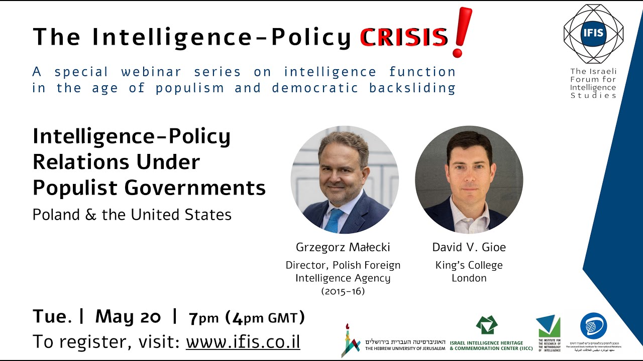 IFIS Webinar // Intelligence-Policy Crisis: Intel-Policy Relations in Poland & the U.S.