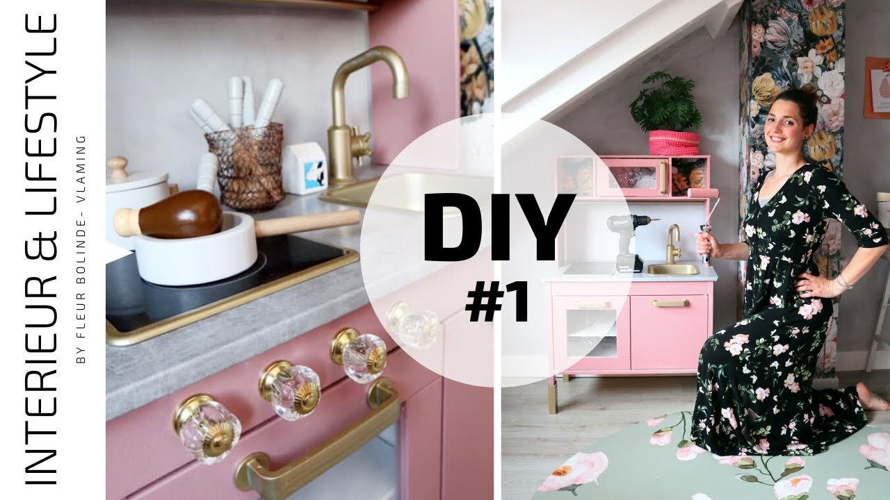 DIY Ikea Duktig keukentje pimpen met leftovers - Fleur Bolinde