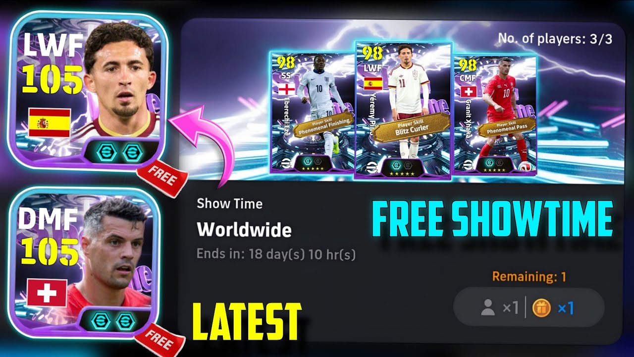 В eFootball 26 Mobile появится ещё один бесплатный ShowTime!