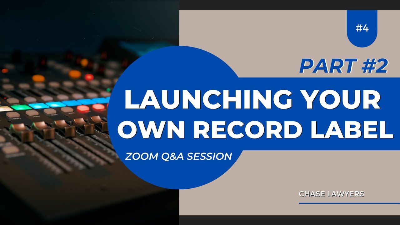Launching Your Own Record Label - Zoom Q&A (Part 2)