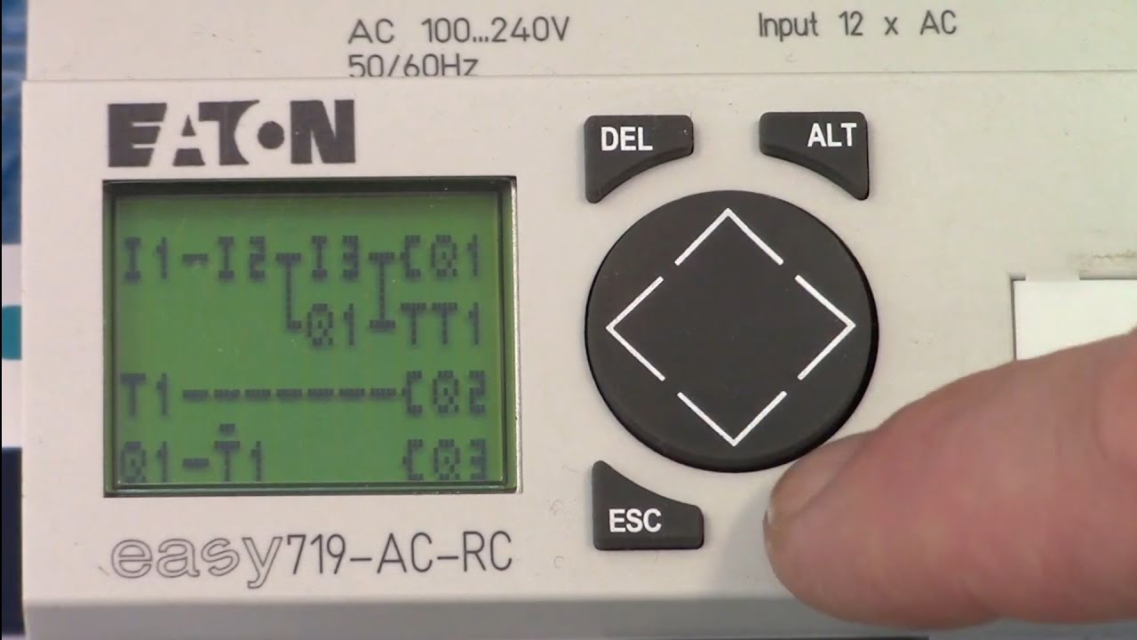 برمجة PLC ايتون من الشاشه عداد تصاعدي .تنازلي وخصائص التيمرات easy Eaton الجزء الثالث