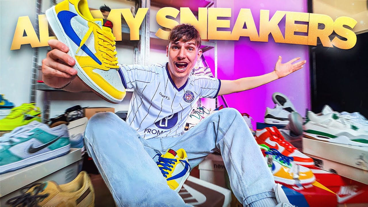 ALL MY SNEAKERS 2024 👟 LES 100 PAIRES DE MA COLLECTION