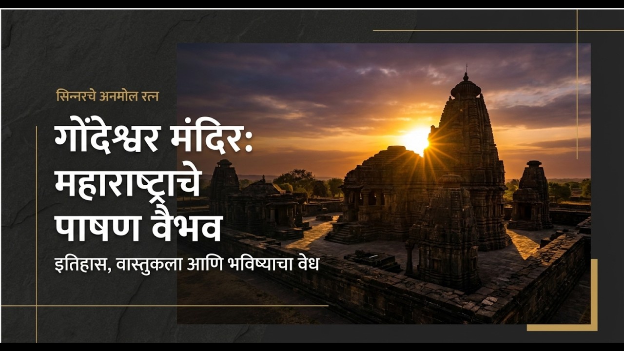 दगडात कोरलेले महाकाव्य: श्री गोंदेश्वर मंदिर, सिन्नर
