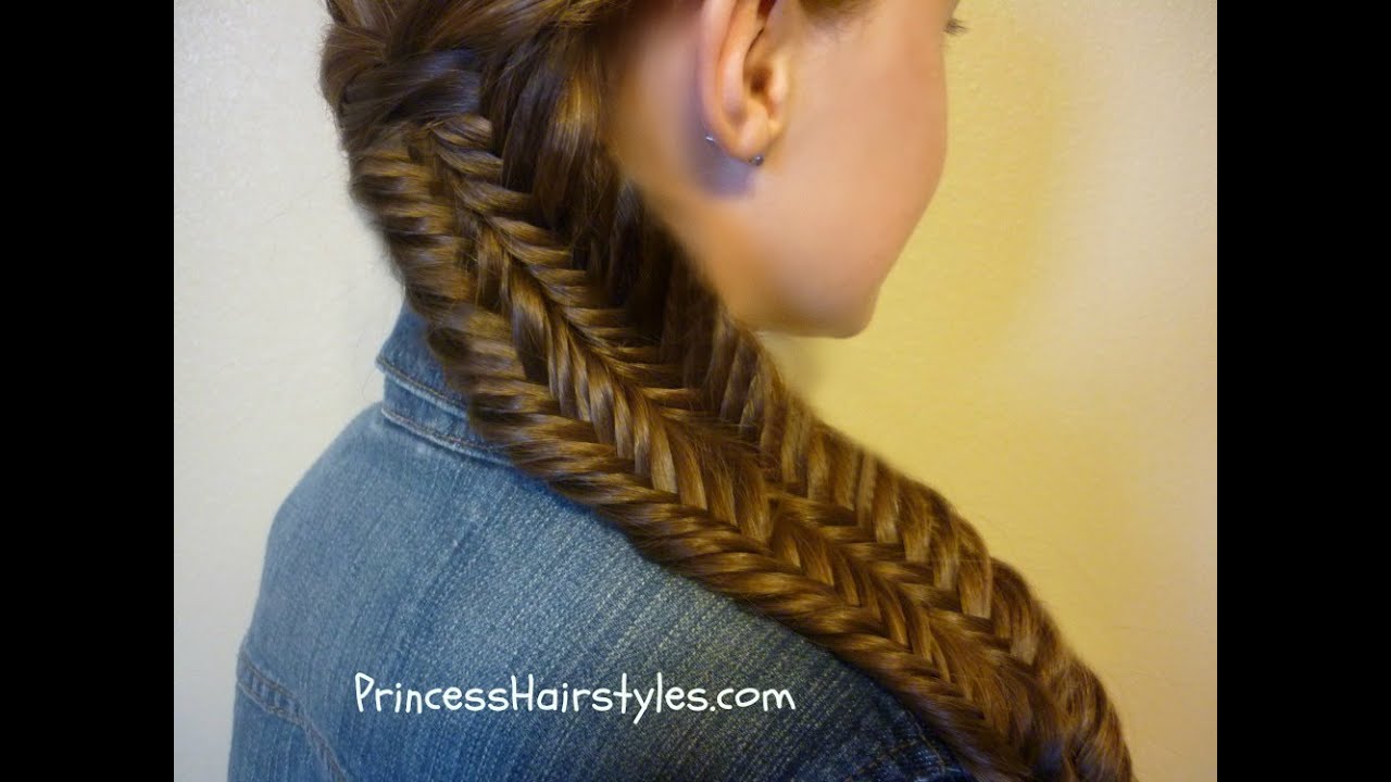 Fishtail Illusion Braid (Mermaid Braid) Hairstyle Tutorial