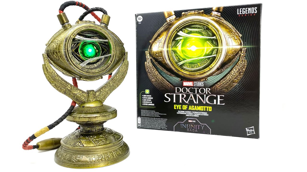 Marvel Legends Doctor Strange EYE OF AGAMOTTO Infinity Saga Review