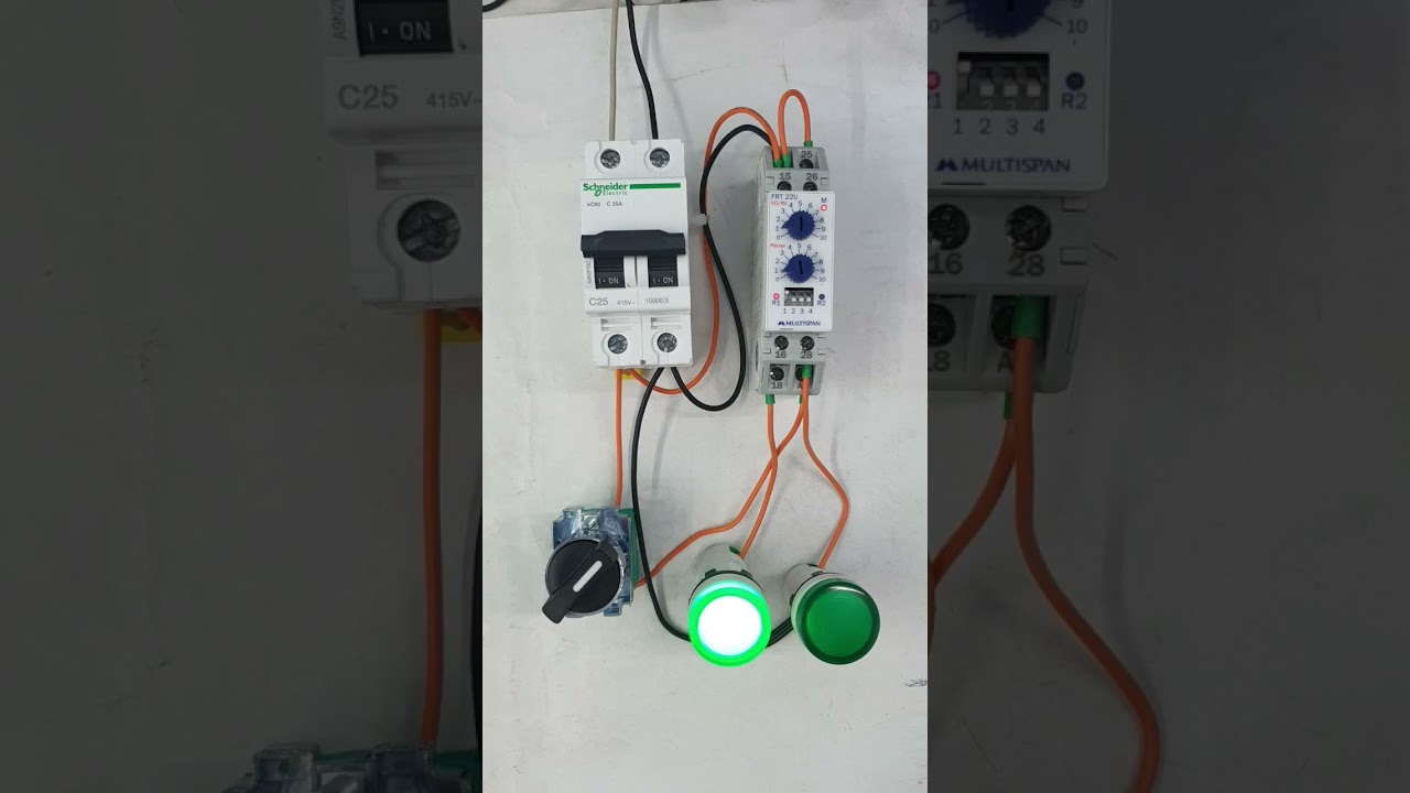 Timer to automatically run the reverse forward motor.