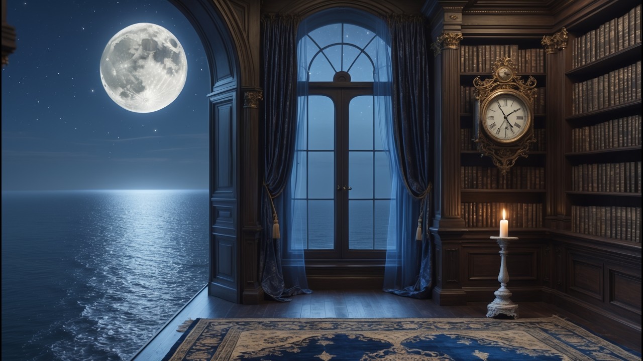 Clair de Lune Unwind 💫 Evening Decompression for High Performers | Debussy Recovery 19min